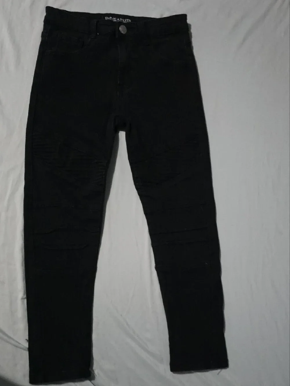 5 Pack Mixed Kids Jeans Pack - Blue/Black  Khaki Denim 10slim